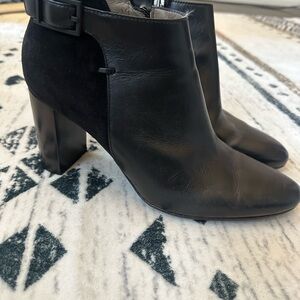Aquatalia Black Ankle Booties